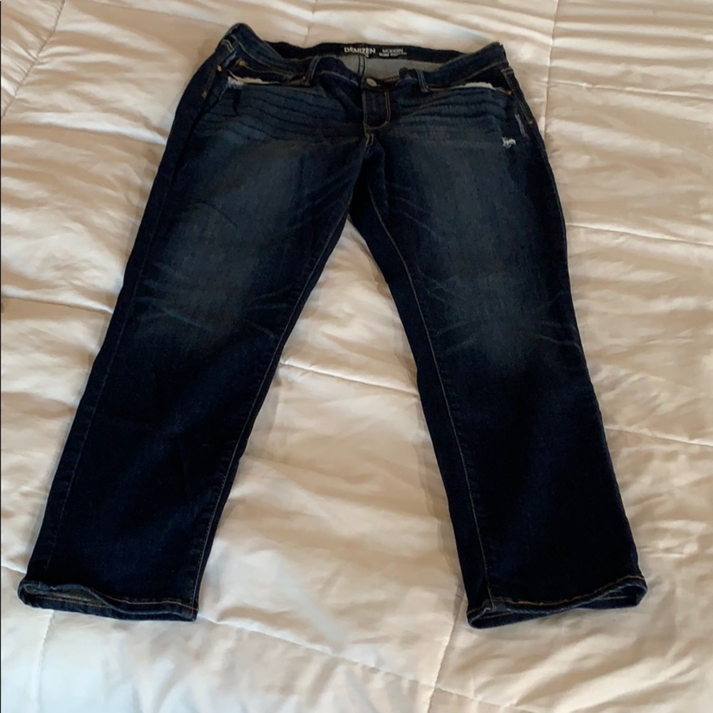 Slim cuffed jeans
